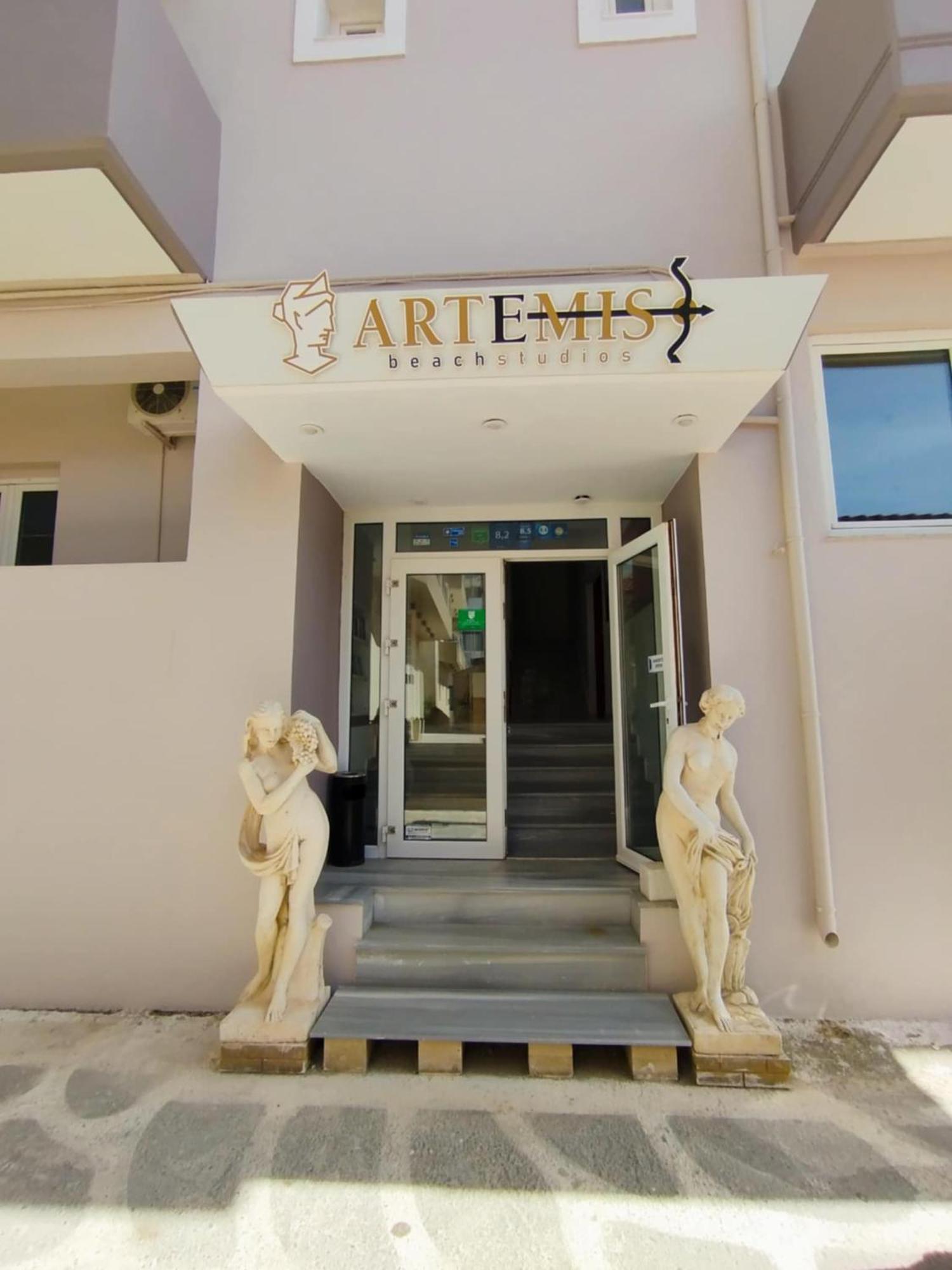 Artemis Beach Studios Каламаки Экстерьер фото
